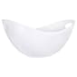 Home Essentials White 12in. Oval Serving Bowl w/ Handle - image 1