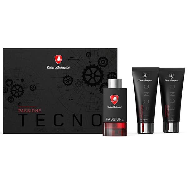 Tonino Lamborghini Tecno Passione Eau De Toilette Gift Set - image 