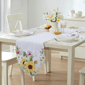 Threadmade Sunflower and Daisies Cutwork Table Runner - image 1