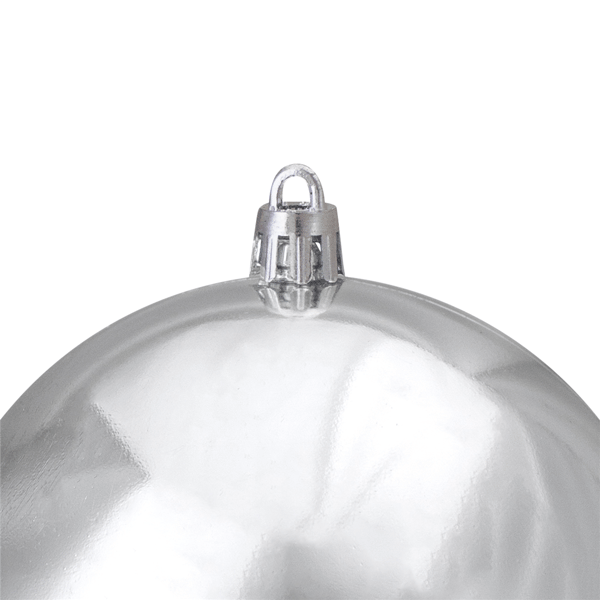 Northlight Shiny Silver Shatterproof Christmas Ball Ornament