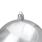 Northlight Shiny Silver Shatterproof Christmas Ball Ornament - image 4