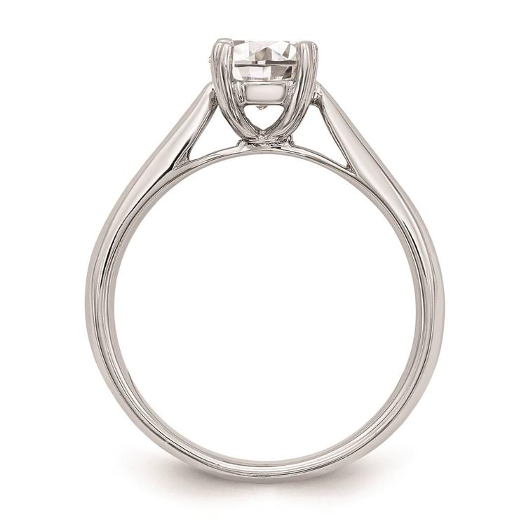 Pure Fire 14kt. White Gold 1ctw. Certified Lab Grown Diamond Ring