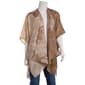 Womens Anne Klein Floral Foil Dotted Kimono - image 2