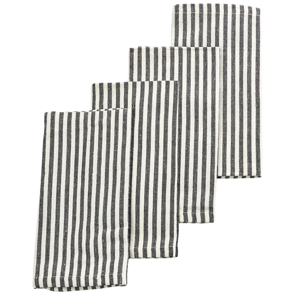 Ticking Stripe 4Pk Napkin