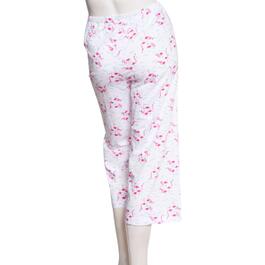 Womens HUE&#174; Flamingos Print Pajama Capris