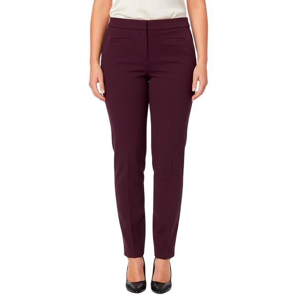 Plus Size Briggs Solid Elastic Waist Welt Pocket Pants
