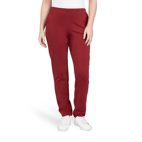 Womens Ruby Rd. Must Haves I French Terry Pull On Pants - image 