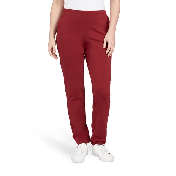 Womens Ruby Rd. Must Haves I French Terry Pull On Pants - image 