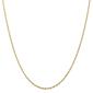 Unisex Gold Classics&#40;tm&#41; 1.5mm. Diamond Cut Light Rope Necklace - image 1