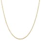Unisex Gold Classics&#40;tm&#41; 1.5mm. Diamond Cut Light Rope Necklace - image 1