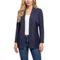 Womens NY Collection Long Sleeve Solid Hacci Cardigan - image 1