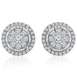 Diamond Classics™ White Gold Diamond Stud Earrings