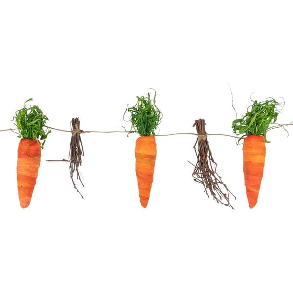Northlight Seasonal Carrots and Twigs Artificial Easter Garland