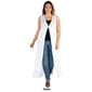 Plus Size 24/7 Comfort Apparel Cardigan Duster Vest - image 4