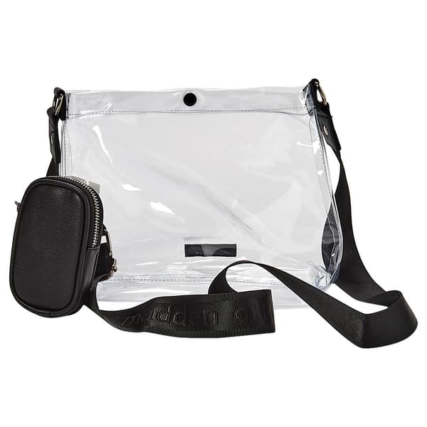 Madden Girl Clear Vinyl Tote - image 