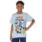 Boys (8-20) Pokemon(tm) Ready For Battle Short Sleeve Tee - Lt. Blue - image 1