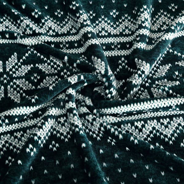 Nautica Fairisle Texture Blanket