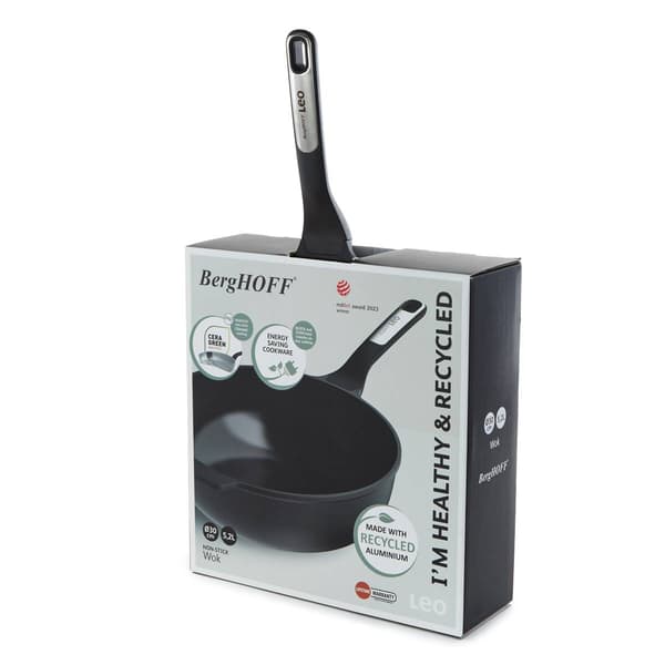BergHOFF Phantom Nonstick 12in. Ceramic Wok Pan