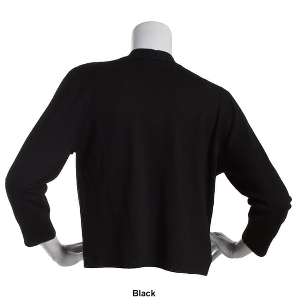 Womens 89th &amp; Madison Bracelet Sleeve Princess Seam Shrug