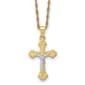 Gemstone Classics(tm) 10kt. Yellow Crucifix Pendant - image 1