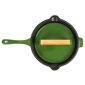 BergHOFF Neo 2pc. Cast Iron 10in. Fry Pan with Steak Press - image 1
