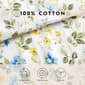 Laura Ashley Meadow Floral Cotton Duvet Reversible Cover Set - image 8