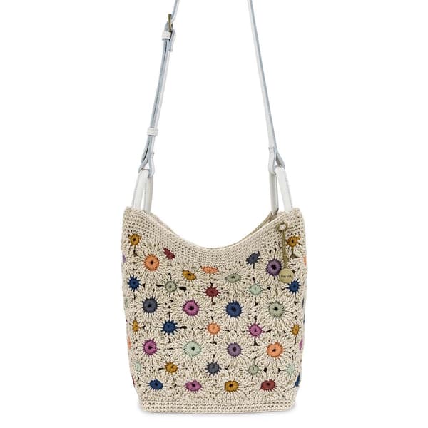 The Sak Los Feliz Floral Slouchy Crochet Crossbody