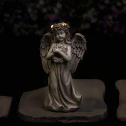 Northlight Seasonal LED Lighted Standing Cherub Angel Statue