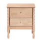 Baxton Studio Laurent Nightstand 2-Drawer Bedside Table - image 3