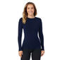Womens Cuddl Duds® Softwear Stretch Long Sleeve Crew Neck - image 2