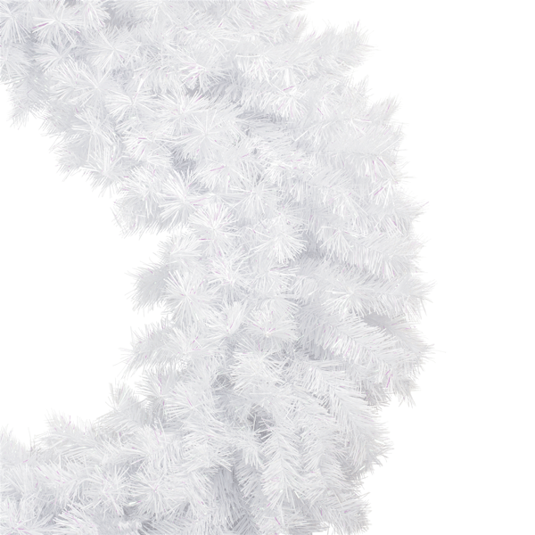 Northlight Icy White Iridescent Spruce Christmas Wreath