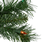 Northlight Pre-lit Chatham Pine Multicolor Light Christmas Wreath - image 2