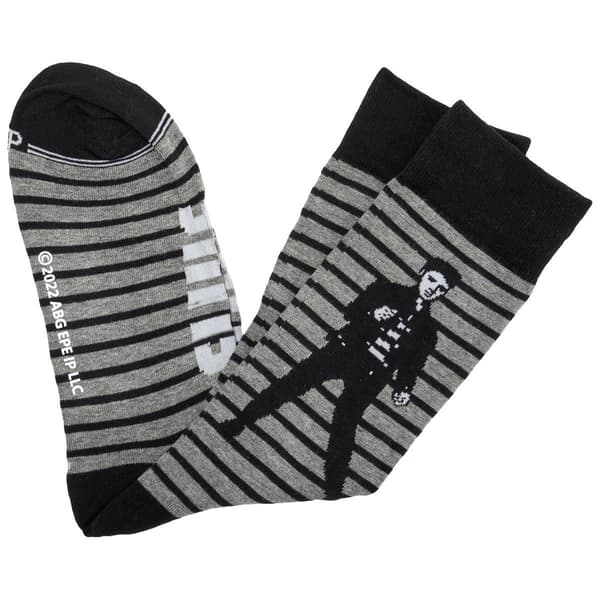 Mens Perris Elvis Jailhouse Rock Crew Socks - image 