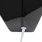 Simple Designs Round Prism  Matching Fabric Shade Mini Table Lamp - image 2