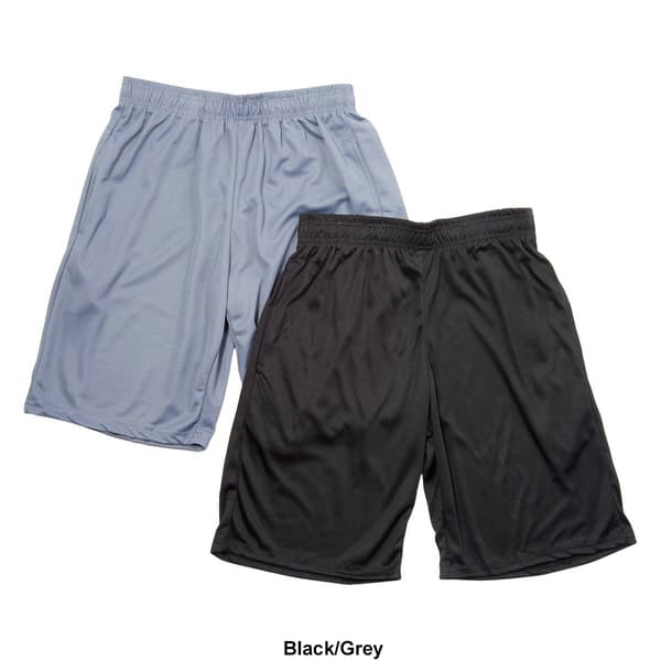 Mens Ultra Performance 2pk. Mesh Dry Fit Shorts