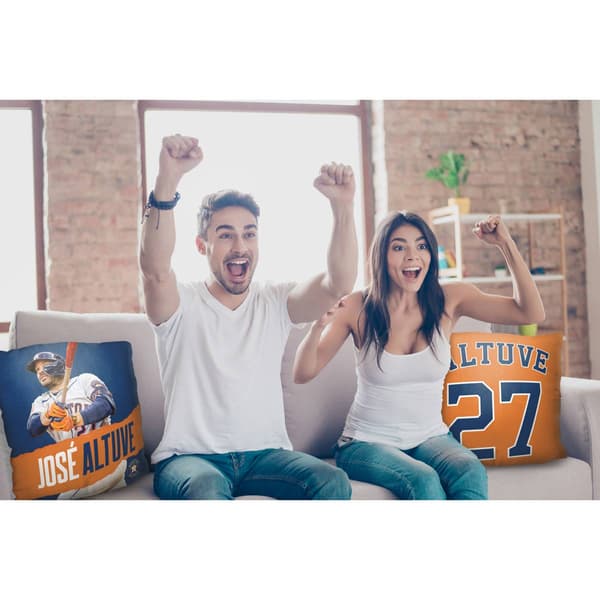 Northwest Houston Astros 27 Jose Altuve Throw Pillow