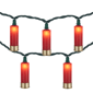 Northlight Shotgun Shells Red Patio Light Set, 10ct - image 2