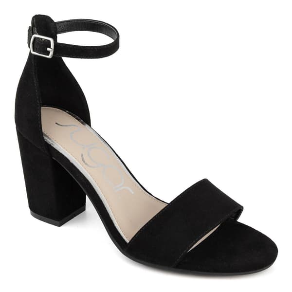 Womens Sugar Machelene Block Heel Slingback Sandals - image 