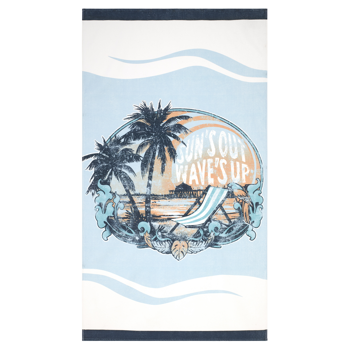 IZOD(R) Sun''s Out Beach Towel