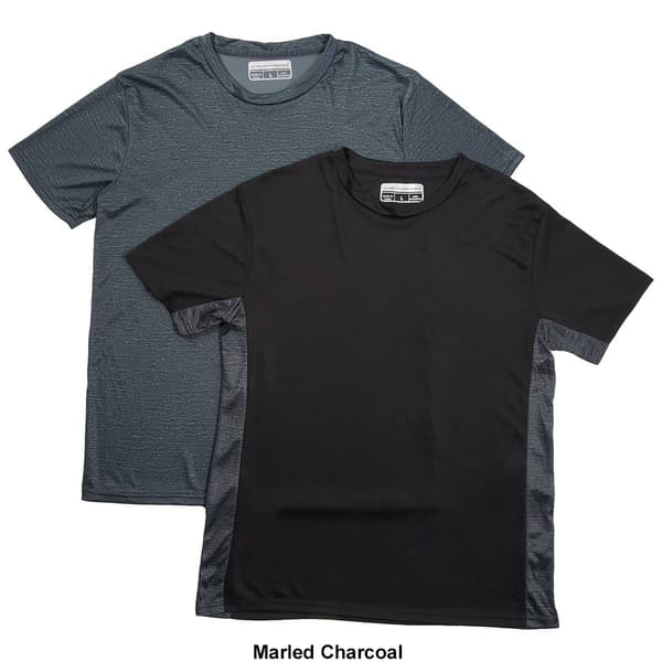 Mens Ultra Performance 2pk. Marled T-Shirts