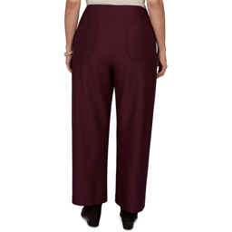 Plus Size Ruby Rd. English Countryside Solid Pique Knit Pants
