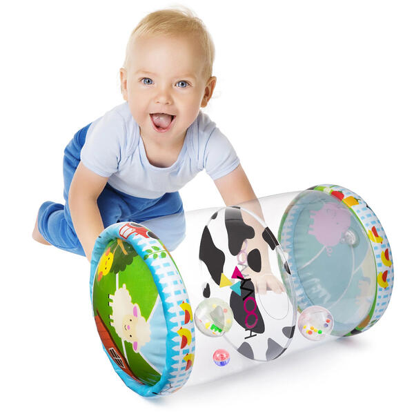 Baby Unisex Hoovy Barn Friends Baby Roller Ball Drop Toy - image 
