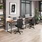 Techni Mobili L-Shape Industrial Desk w/ Storage Shelves - image 9