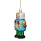 Northlight Seasonal 4.75in. Glass Robot Christmas Ornament - image 3