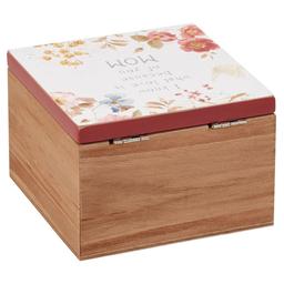 Primitives By Kathy Because of You Mom Hinged Box