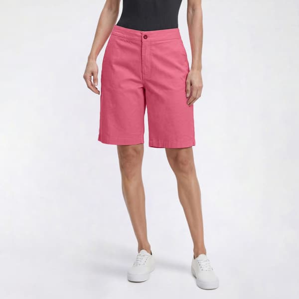 Womens LANDS END(R) Elastic Back Chino Short