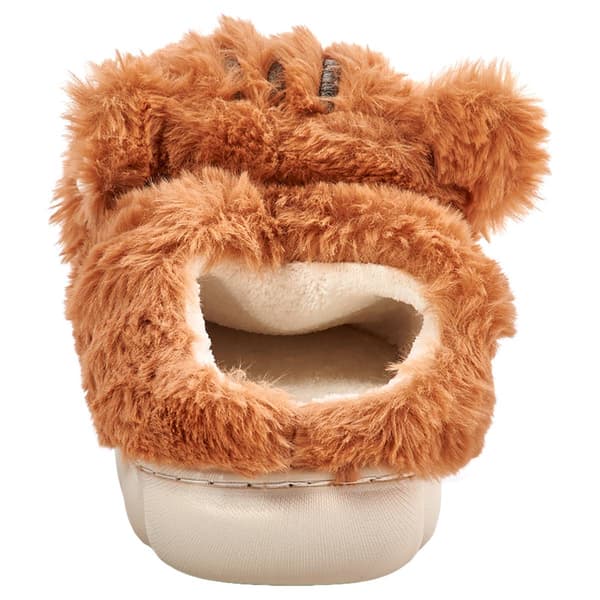 Womens Clous Critters Teddy Bear Plush Slippers