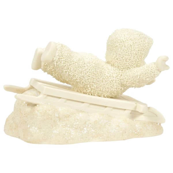 Department 56 Snowbabies™ Belly Sleddin'' Baby