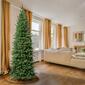 National Tree 6ft. Feel-Real&#174; Duxbury Slim Mixed Christmas Tree - image 2