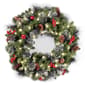 National Tree 24in. Crestwood&#40;R&#41; LED Spruce Wreath - image 1